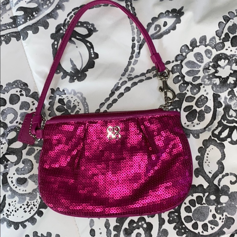 Coach wrist wallet